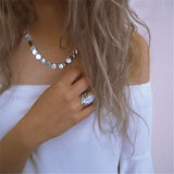 Moon Stone Ring