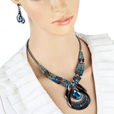Blue Jewel Necklace