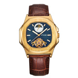 MCE  Leather Watchband Nautilus