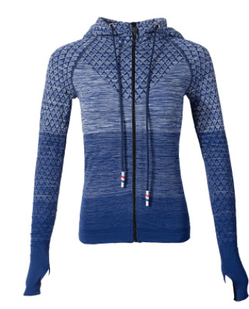 Sports Hoodie Slim Zip Yoga Sports Jacket
