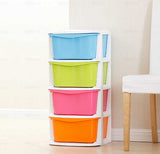 Candy color storage drawer cabinet, plastic finishing cabinet, drawer, wardrobe, underwear, socks, lockers