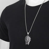 Indian Titanium Steel Necklace