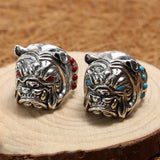 Bulldog Silver Ring