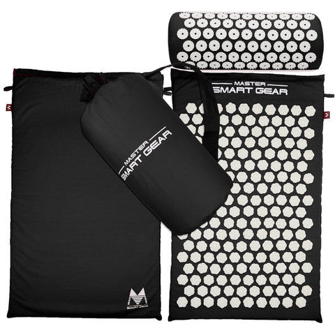 Acupressure Massage Mat Pillow Set Yoga Mat- Cotton/Nylon