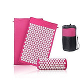 Acupressure Massage Mat Pillow Set Yoga Mat- Cotton/Nylon