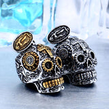 Gothic Necklace Skull