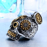 Gothic Necklace Skull