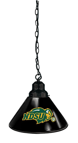 North Dakota State Pendant Light with Black Shades