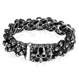 Domineering Gothic Silver Plated Bracelets