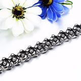 Domineering Gothic Silver Plated Bracelets