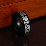 Stainless Steel Letter Bible Rings ( Under 2$)