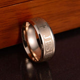Stainless Steel Letter Bible Rings ( Under 2$)