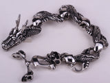 Men's Dragon Skull Bracelet Chain