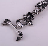 Men's Dragon Skull Bracelet Chain