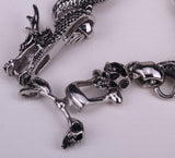 Men's Dragon Skull Bracelet Chain