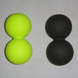 Portable Size Soft Silicone Yoga Double Massage Ball Fitness Relax Muscles Therapy Health Products Care Peanut Exercise Ball