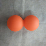 Portable Size Soft Silicone Yoga Double Massage Ball Fitness Relax Muscles Therapy Health Products Care Peanut Exercise Ball