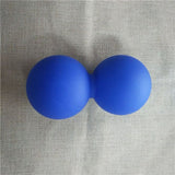 Portable Size Soft Silicone Yoga Double Massage Ball Fitness Relax Muscles Therapy Health Products Care Peanut Exercise Ball