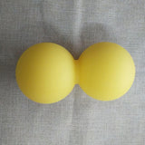 Portable Size Soft Silicone Yoga Double Massage Ball Fitness Relax Muscles Therapy Health Products Care Peanut Exercise Ball