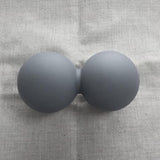 Portable Size Soft Silicone Yoga Double Massage Ball Fitness Relax Muscles Therapy Health Products Care Peanut Exercise Ball