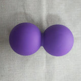 Portable Size Soft Silicone Yoga Double Massage Ball Fitness Relax Muscles Therapy Health Products Care Peanut Exercise Ball