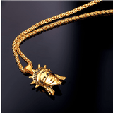 American Rebel Statue of Liberty Pendant - (Self-Defense Chain Attachable).