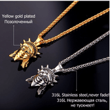 American Rebel Statue of Liberty Pendant - (Self-Defense Chain Attachable).