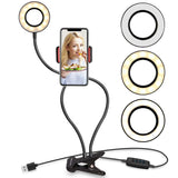 Selfie Ring Light with Cell Phone holder