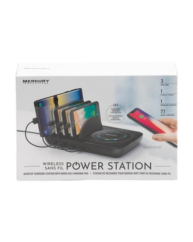 Wireless Power Desktop Charging Station