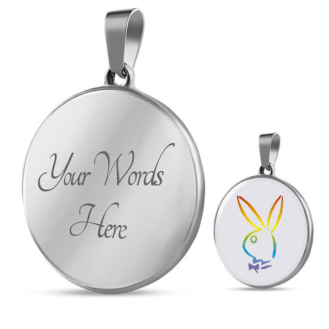 LGBT Bunny Necklace