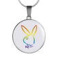 LGBT Bunny Necklace
