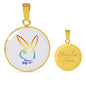 LGBT Bunny Necklace
