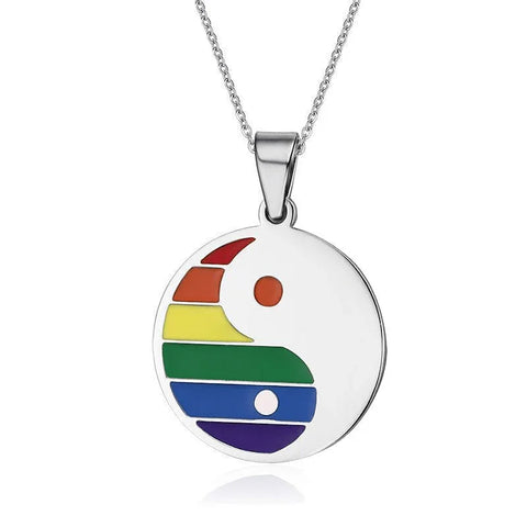 Ying Yang LGBT Pendant