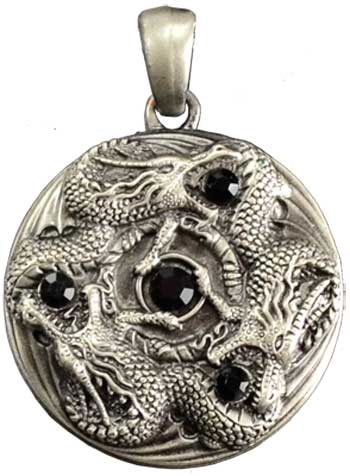 Dragon Trinity necklace