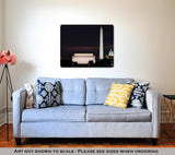 Metal Panel Print, Washington Dc National Mall Sunrise Including Lincoln Memorial