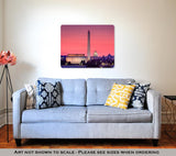 Metal Panel Print, Washington Dc Usskyline