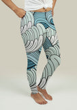 Leggings with Waves