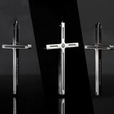 Pectoral Cross Necklace-Be Brave!
