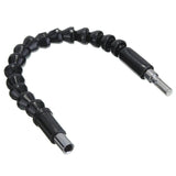 Flexible Extension Screwdriver Drill Bit Holder with Magnetic Quick Connect Drive Shaft Tip