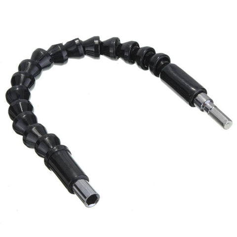 Flexible Extension Screwdriver Drill Bit Holder with Magnetic Quick Connect Drive Shaft Tip