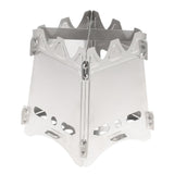 Portable Folding Wood Stove Lightweight (Backpacking, Camping, Survival)