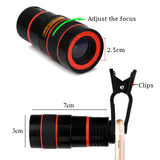 Universal Clip Camera Mobile Phone 8x Optical Zoom