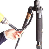 Flexible Extension Screwdriver Drill Bit Holder with Magnetic Quick Connect Drive Shaft Tip