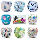 Baby Reusable Washable And Adjustable One Size Cloth Swimming Diaper for Eco-Friendly Baby Shower Gifts & Swimming Lessons