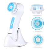 Electric Facial Cleansing Brush | Deep Microdermabrasion Exfoliator for Brighter Skin