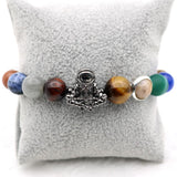 9 Planets Mediating Astronaut