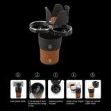 Adjustable 5 in 1 Auto Multi Cup Holder
