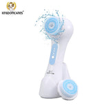 Electric Facial Cleansing Brush | Deep Microdermabrasion Exfoliator for Brighter Skin