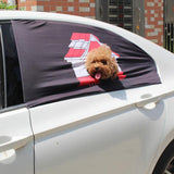Universal Car Window Cover with Hole for Pet Dog