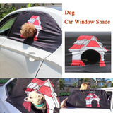 Universal Car Window Cover with Hole for Pet Dog